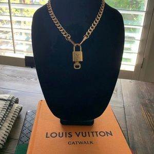 Louis Vuitton Padlock Necklace